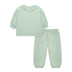 Little Me Girls  Sweatshirt Set, Green